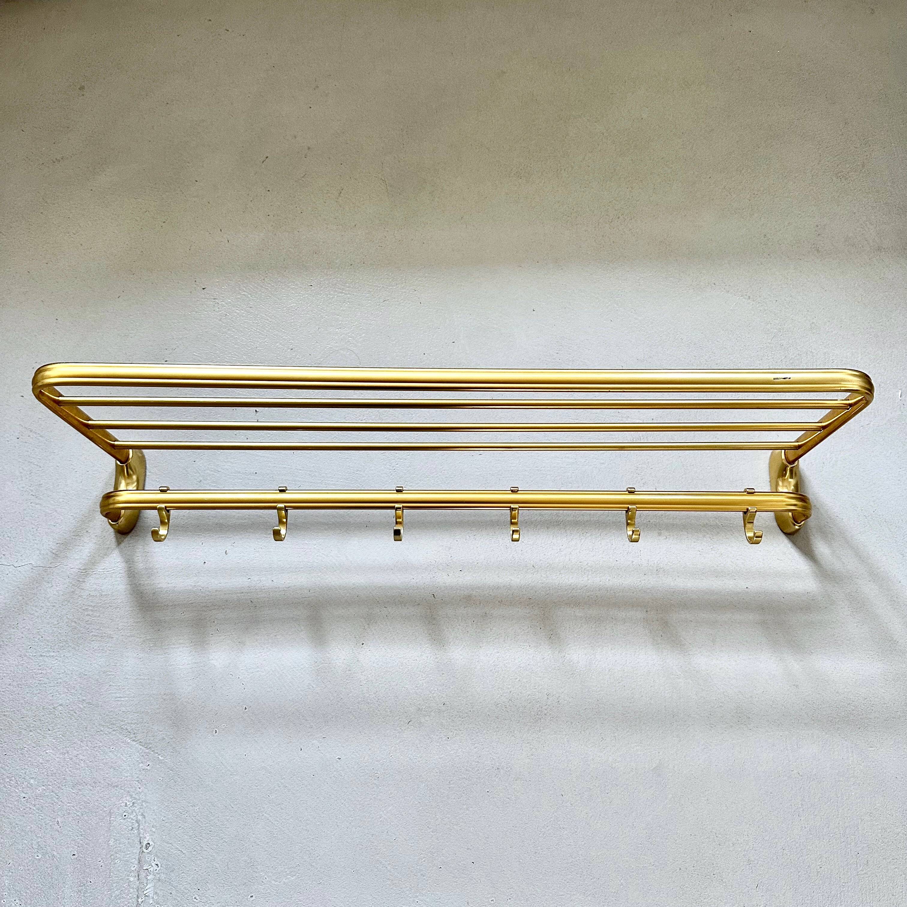 Mid-Century Modern Wall Coat Rack / Hat Rack – Germany, 1960s