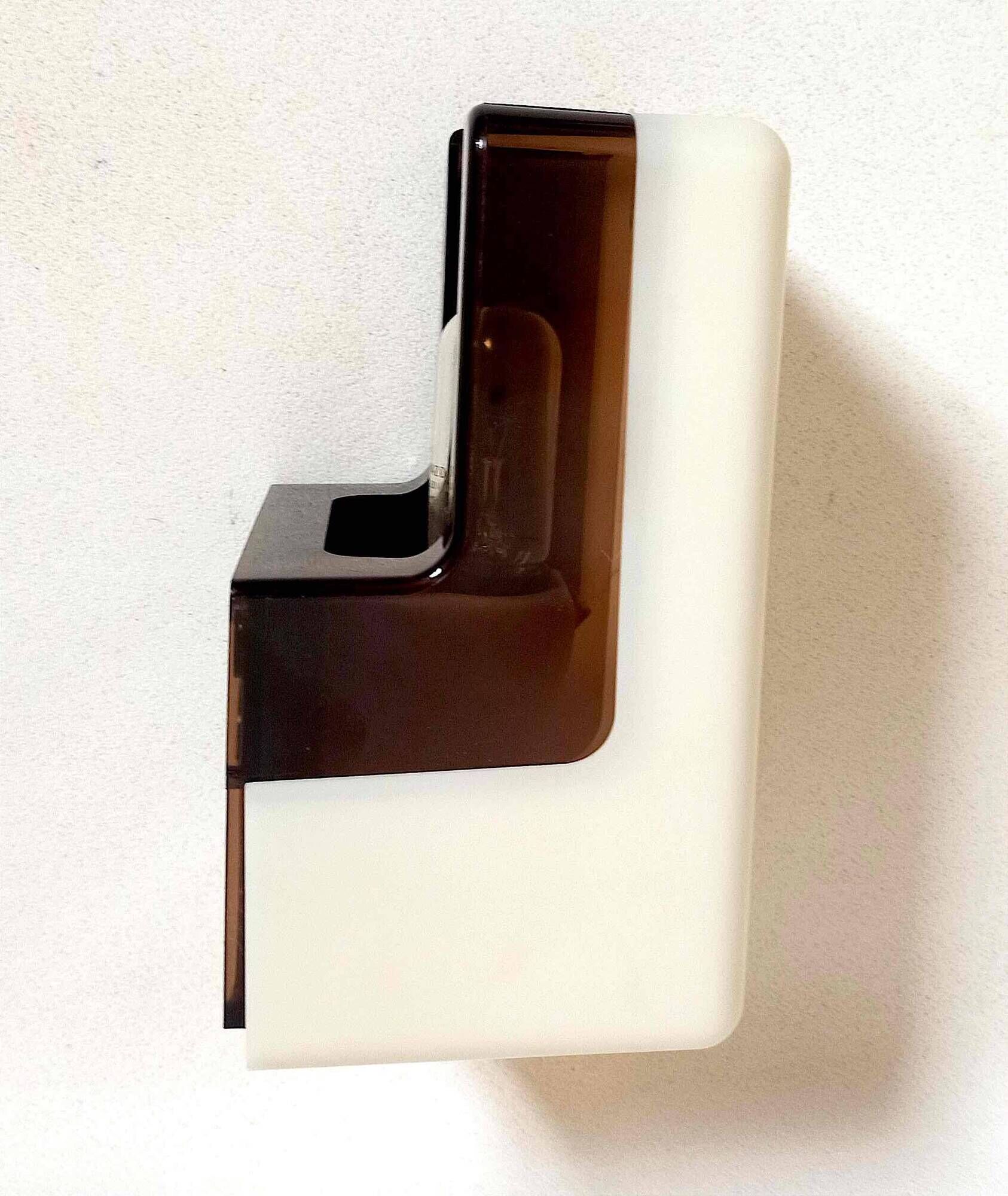 Allibert wall light from the 70s, height 18.5 cm
