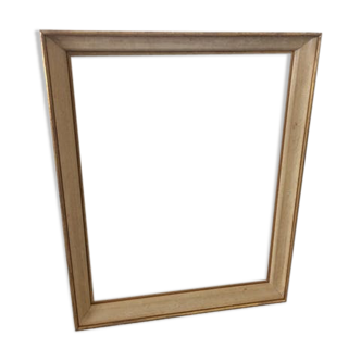 Miroir ancien doré 61x50 cm