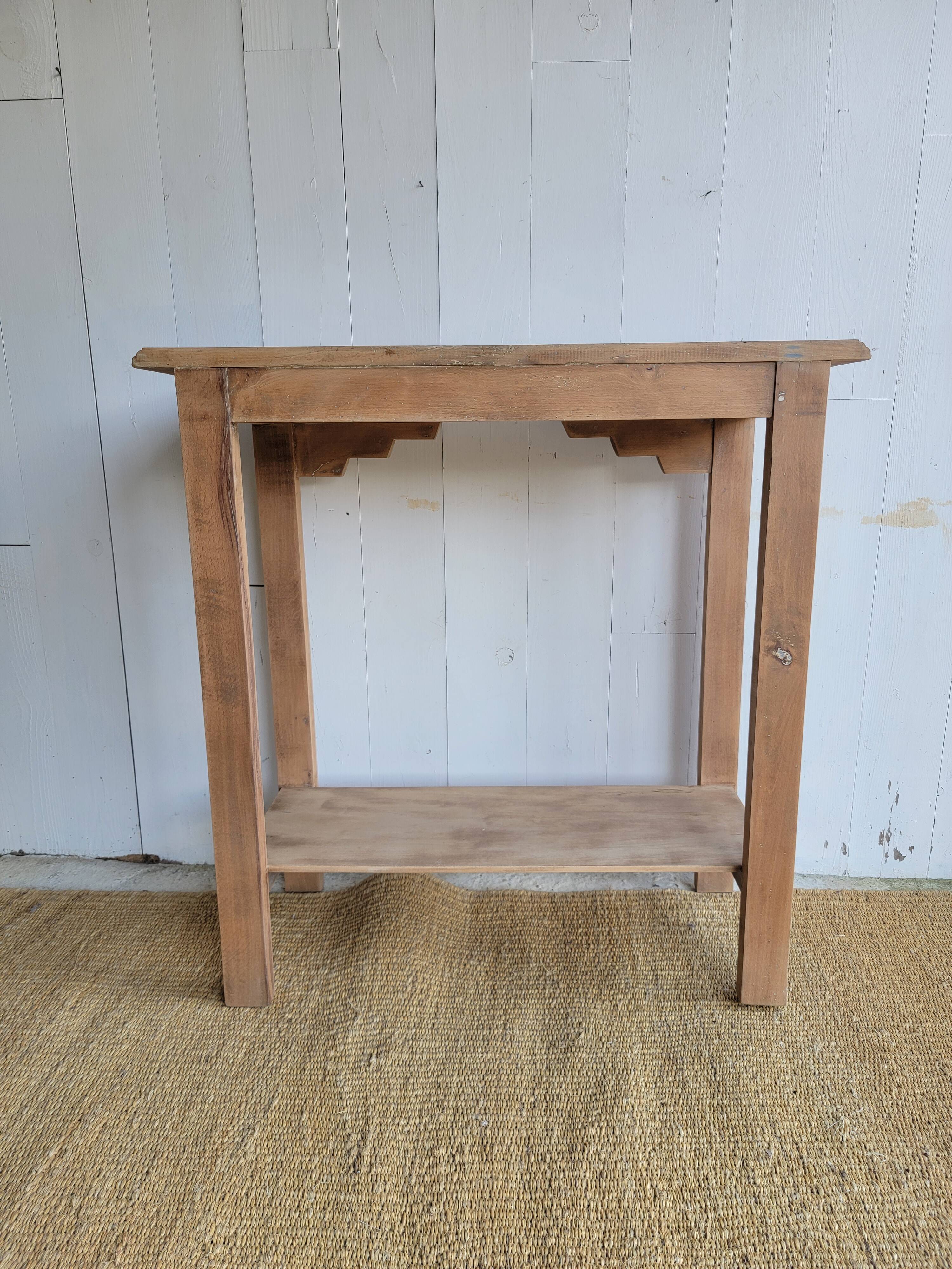 Old wooden console – Art Deco style