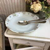 Plat rond creux made in france Porcelaine Limoges