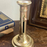 Push candle holder in brass