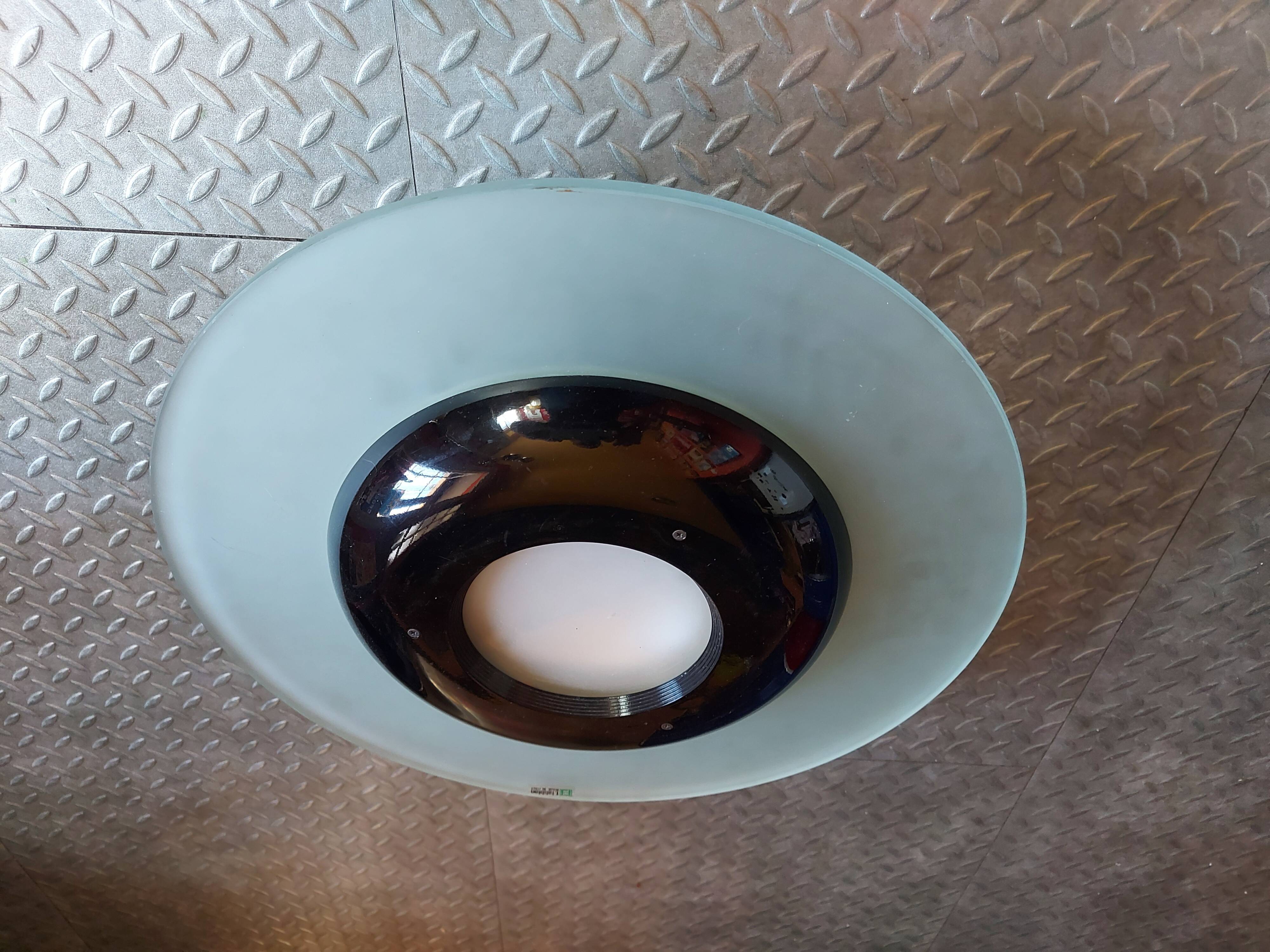 80's ceiling lamp F.Fabbian Italy