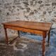 Antique dining table in French cherry wood 1900–1920 – Provincial farmhouse table