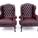 Unique Chesterfield set, Western Europe, mid-20th century.