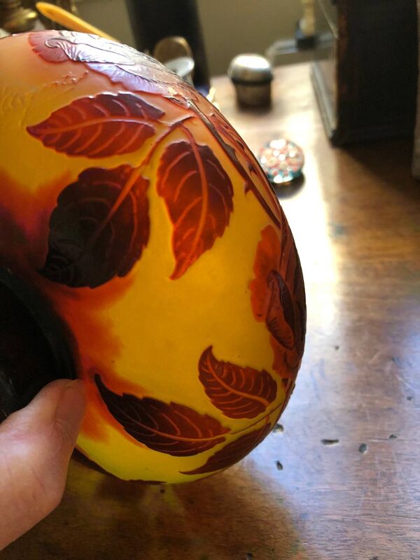 Coupelle Art déco signée D. Argental