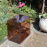 Smoked plexiglas rolling bar 70