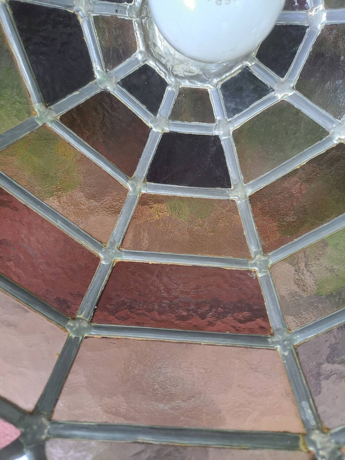 Suspension verre teinté
