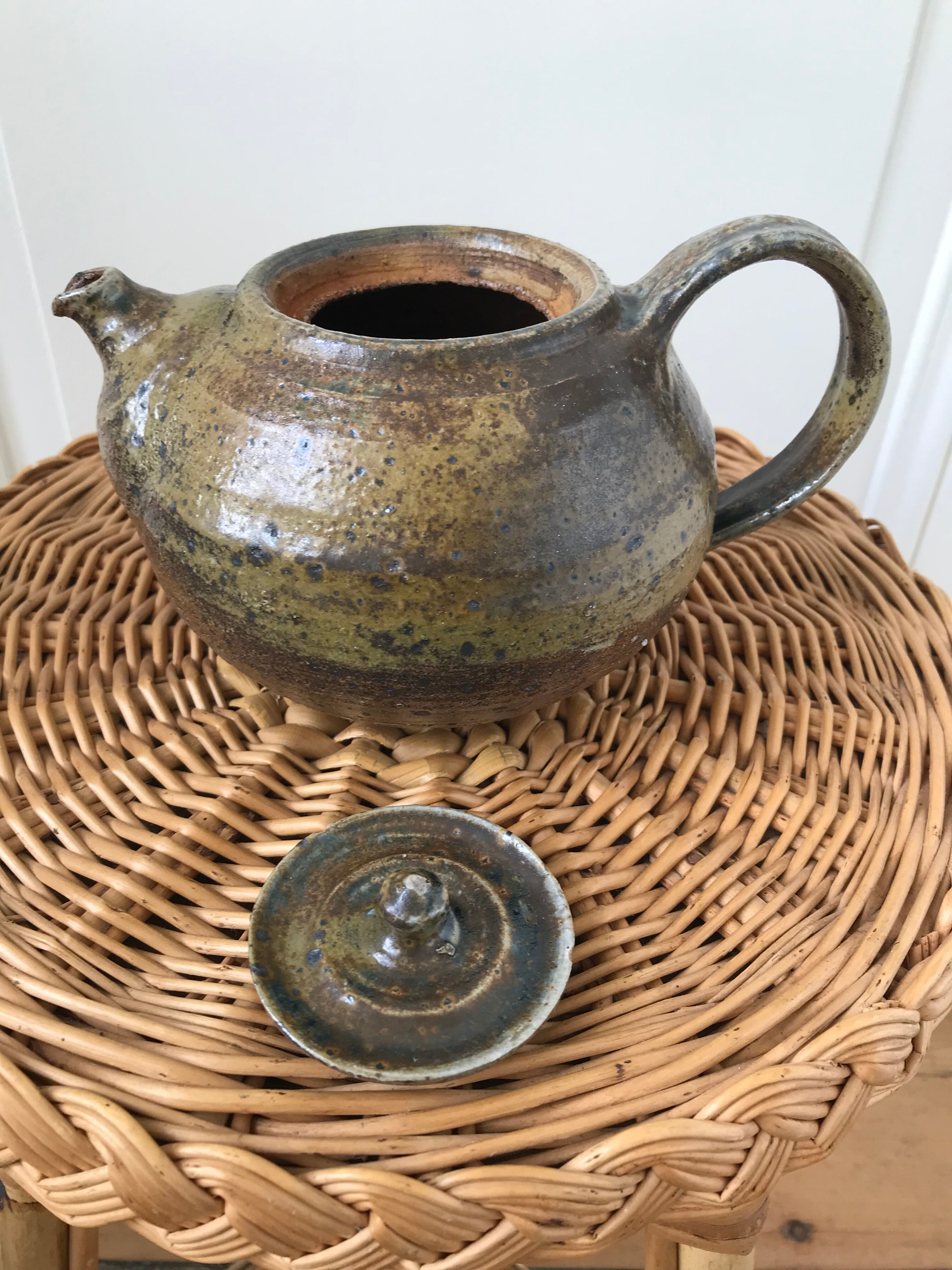 Sandstone teapot