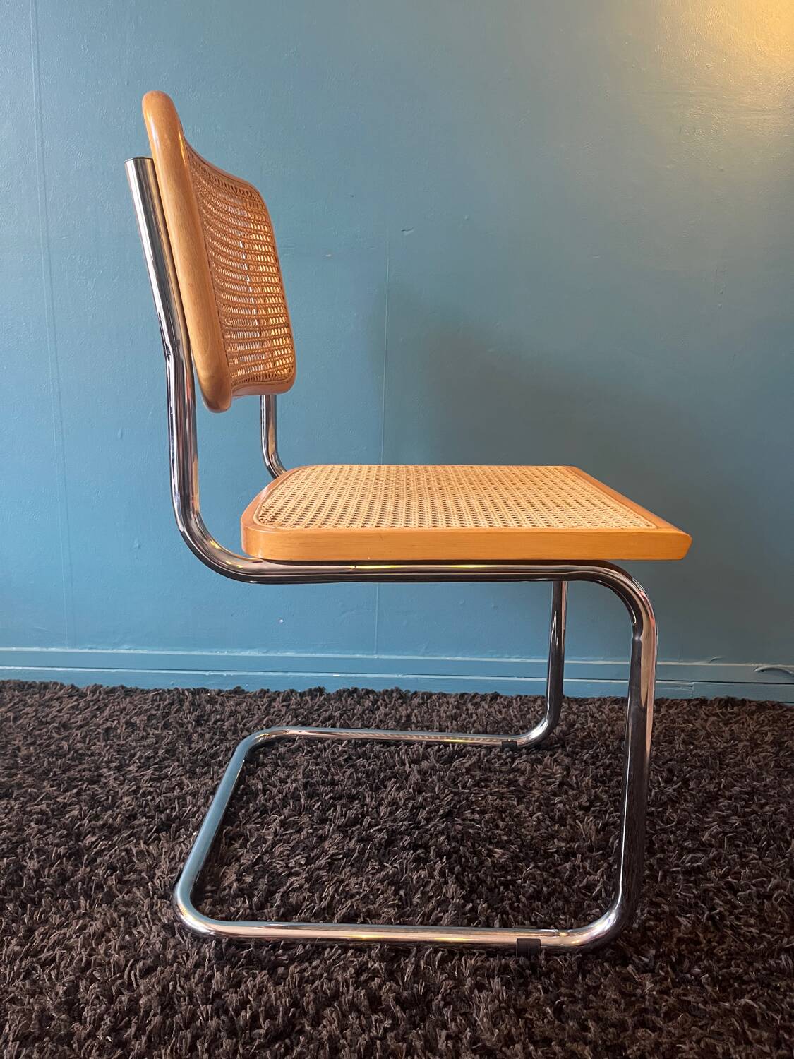 Marcel Breuer chair model B32 honey