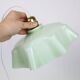 Mint green glass pendant lamp, vintage