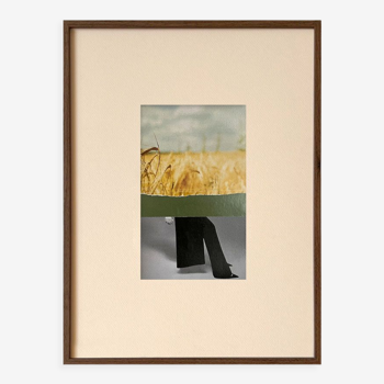 Collage, Head of wheat