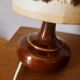 70's ceramic bedside lamp
