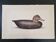 La Roche Laffitte (Born in 1943) - Watercolour drawing on fabric - Duck