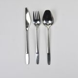 22 Sets Helmut Alder Amboss Austria 2070 Flatware Cutlery, 1960s