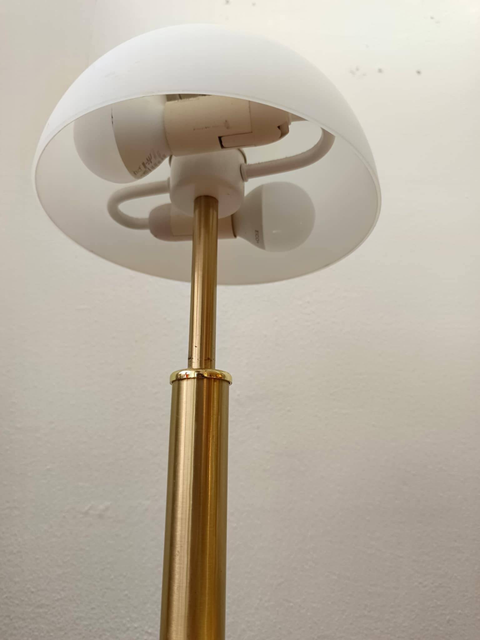 Vintage Art Deco Style Gold Desk Lamp