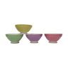 Four bowls Digoin Sarreguemines