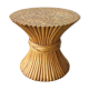 Mc Guire bamboo side table