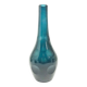 Postmodern vase, teal glass, WMF, Germany, 1960s