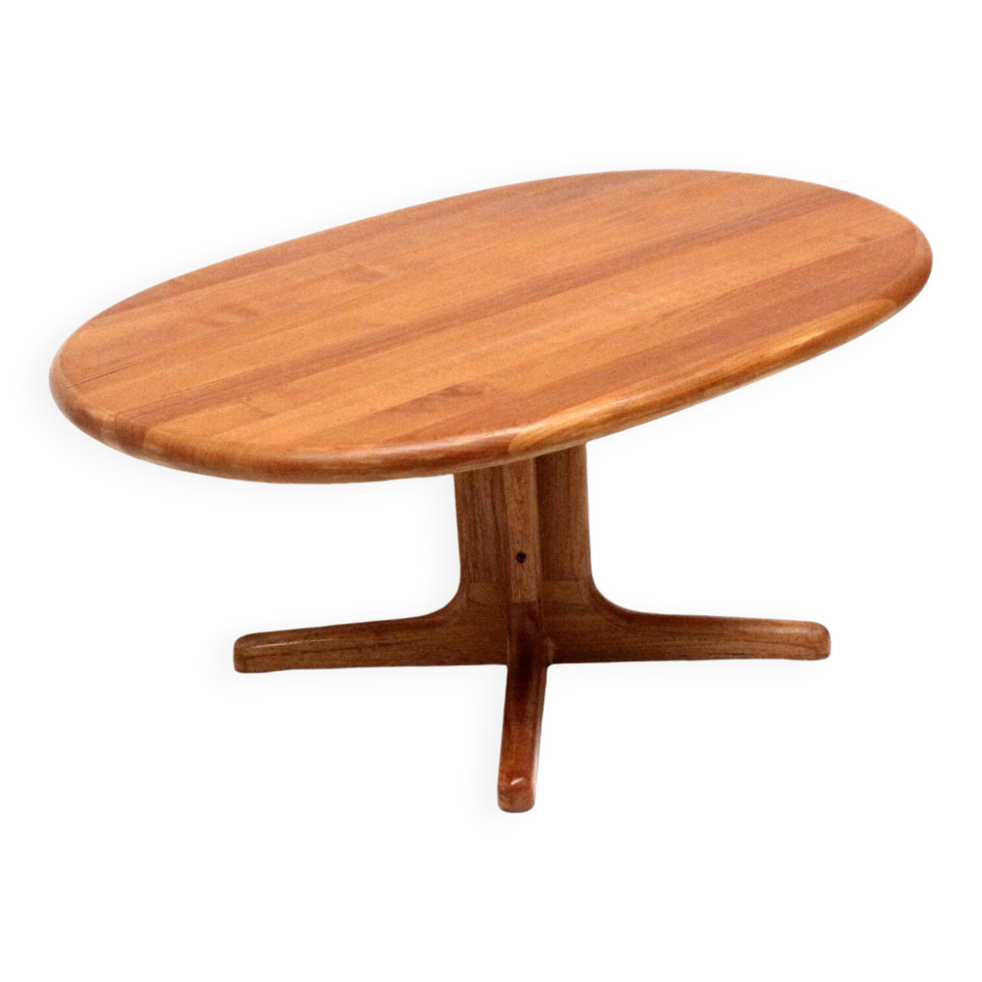 Vintage Danish design coffee table made of solid teak wood made in the 60s