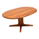 Vintage Danish design coffee table made of solid teak wood made in the 60s