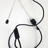 Designer lamp in lacquered metal - circa 1970