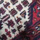 Tapis persan Hamadan vintage fait main 61 cm x 123 cm années 1970