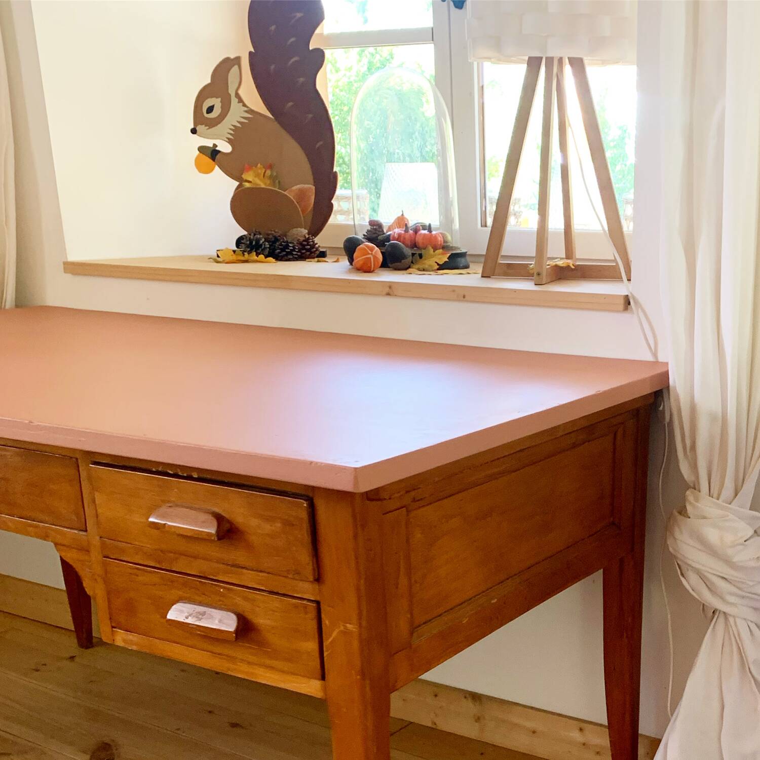 Vintage administration desk
