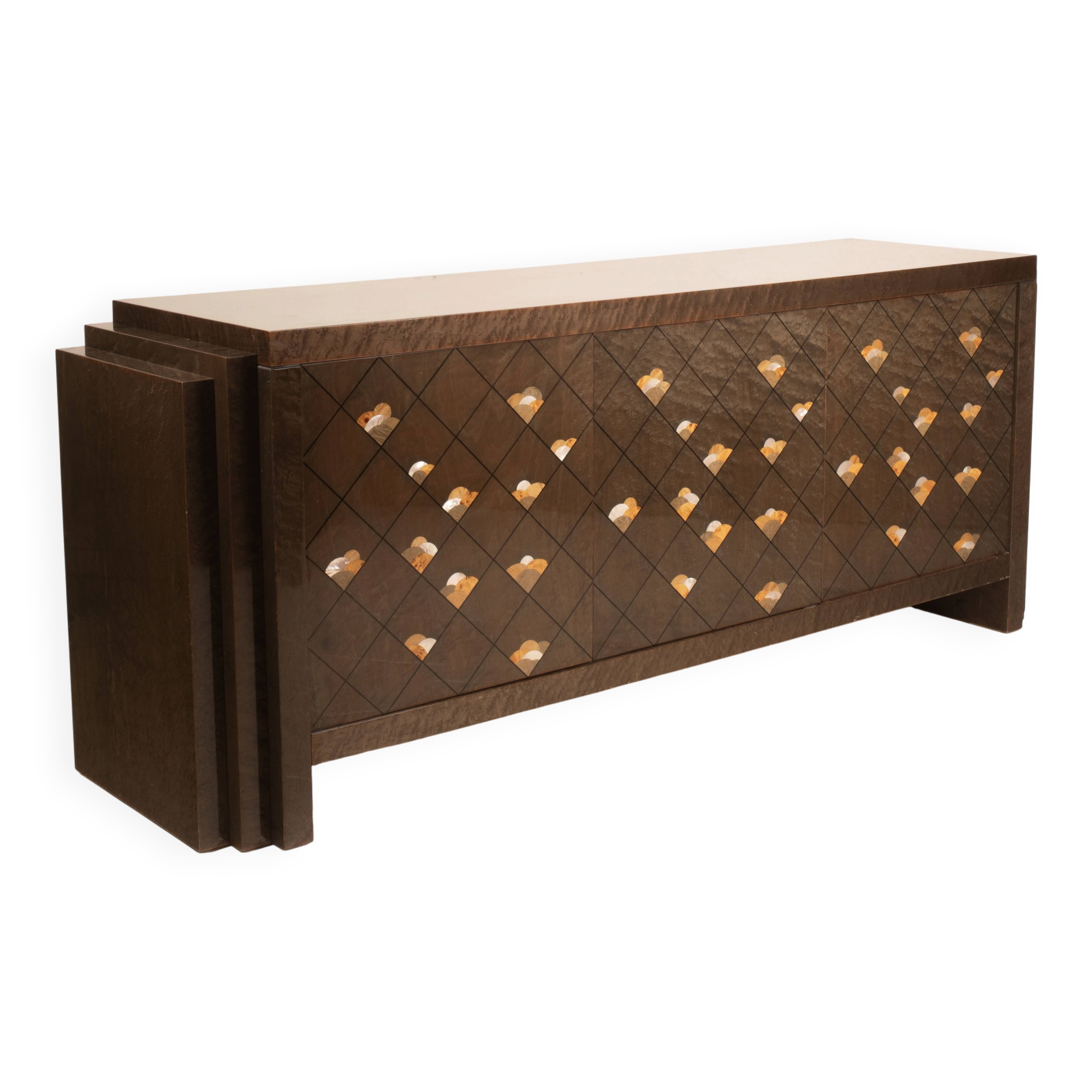 Chiaro di Luna Sideboard by Luciano Frigerio for Frigerio di Desio