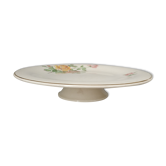 Plat sur piédouche