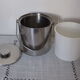 Ice bucket stainless steel vintage