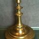 Bougeoir en bronze 19e Louis-Philippe