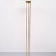 Impressive Large Brass Halogen floor lamp 1980s