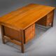 Bureau exécutif danois en teck par Arne Vodder pour H.P. Hansen, années 1960