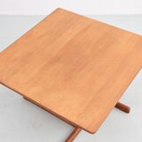 Scandinavian solid oak coffee table Model 5217