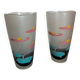 Grande paire de vases vintage 1970