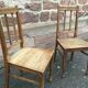 2 vintage bistro chairs art nouveau 1920s