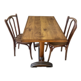 Set table and chairs Bistrot 50s