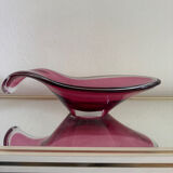 Scandinavian blown glass bowl Paul Kedelv 1950s