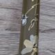 Large 50 cm high single-flower vase signed Arion