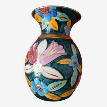 Vintage floral vase