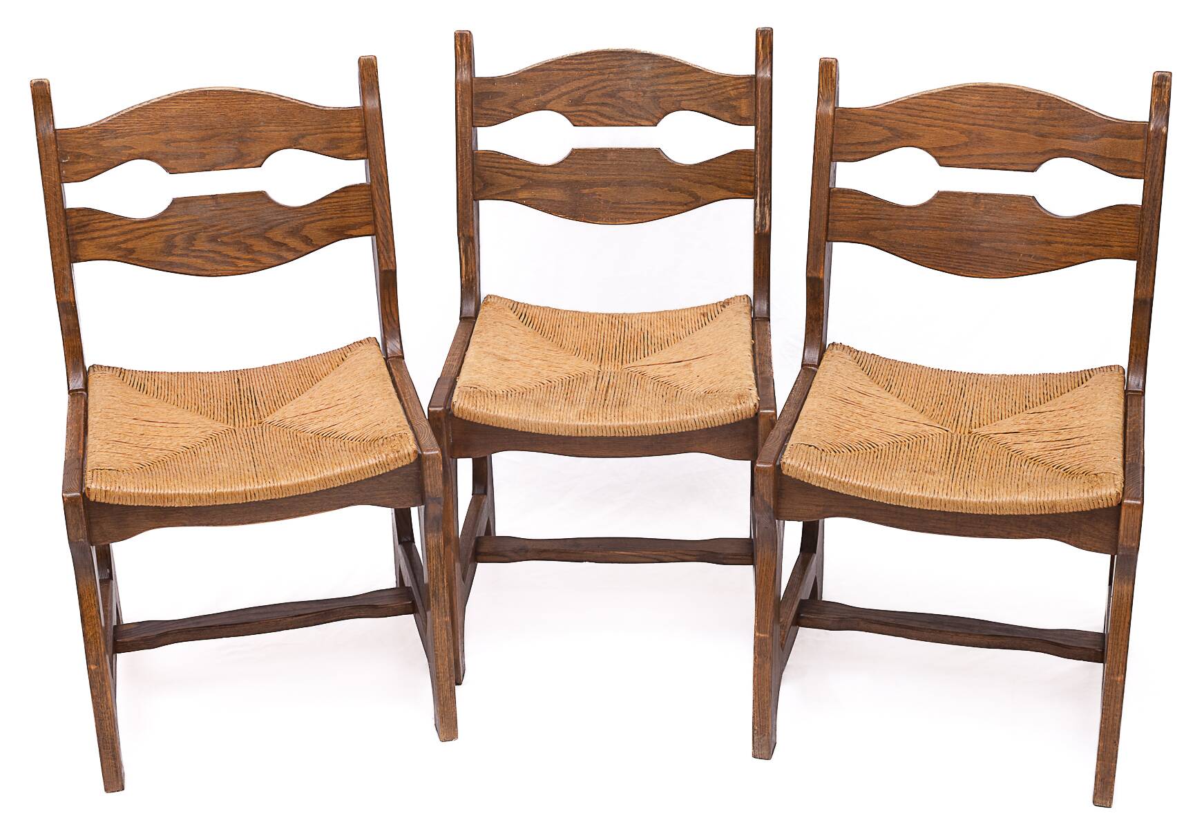Set de 6 chaises par Guillerme et Chambron