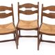 Set de 6 chaises par Guillerme et Chambron