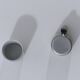 6 coffee cups porcelain and chrome Morinox Italy