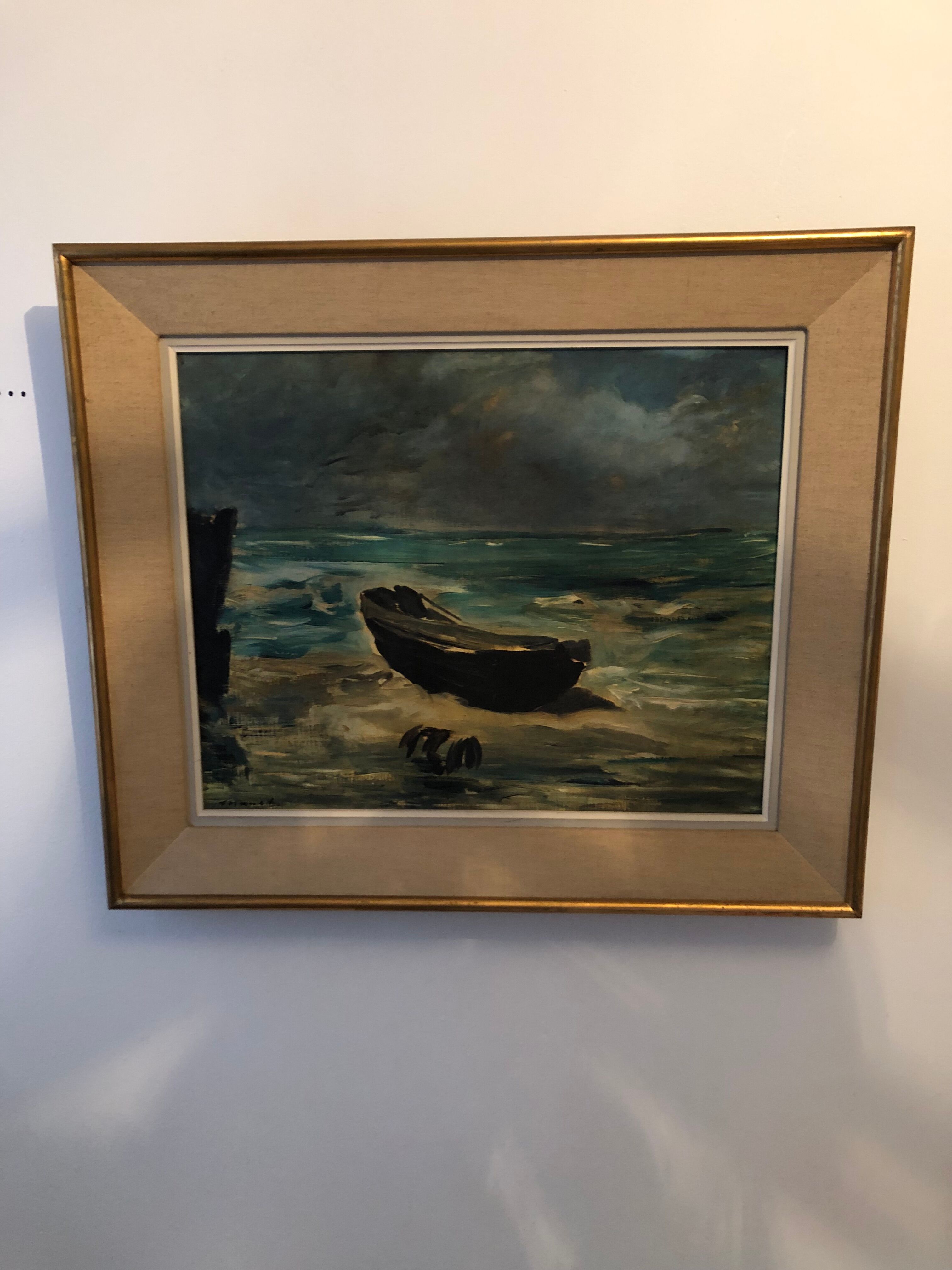 Tableau "Barque échouée"