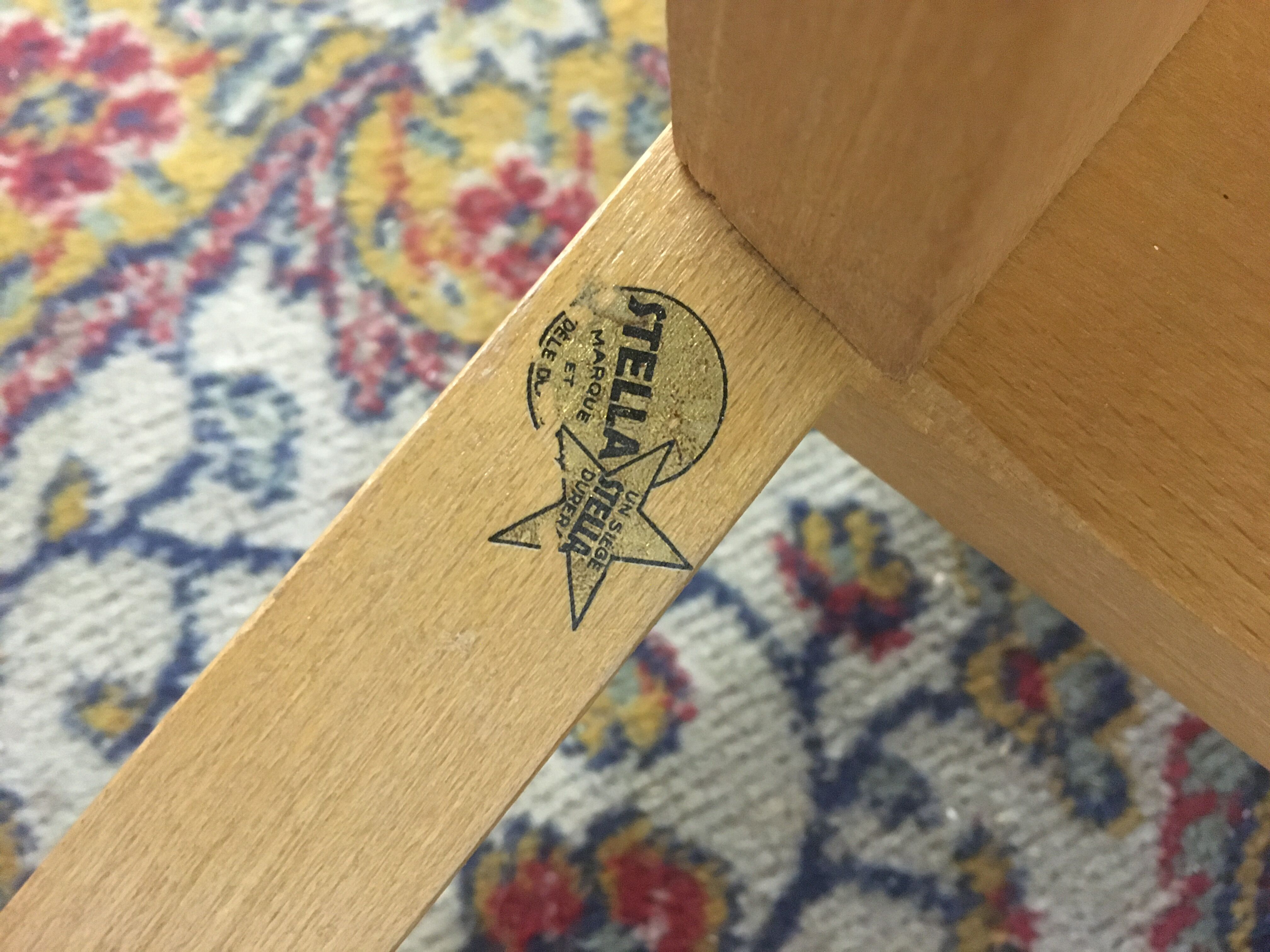 Stella beech chair 1950