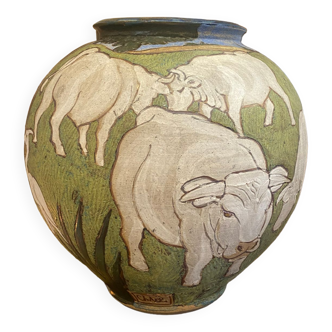 Vase en céramique du Morvan