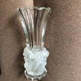 Vase 1930 heinrich hoffmann in the style of lalique