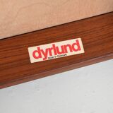 Erik Buch set of three bar stools in teak Dyrlund Denmark 1960