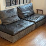 Saba Limes Leather Sofa